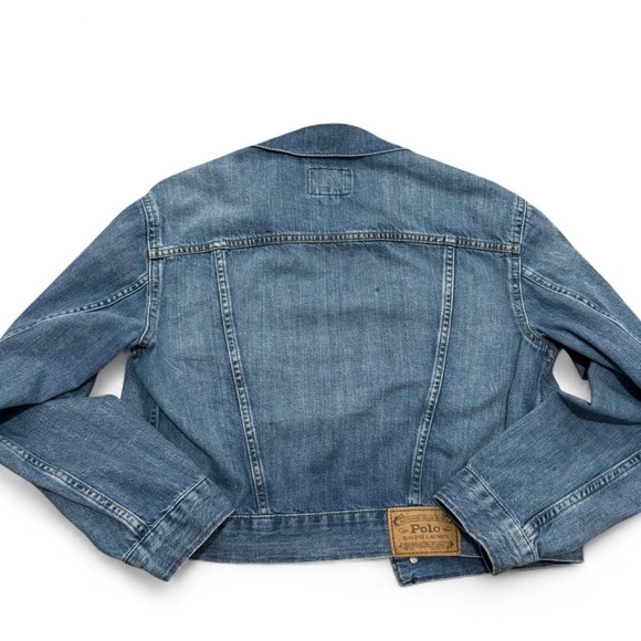 Stylish Blue Denim Jacket polo women size medium - Picture 4 of 7